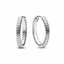 Charm-Ohrringe Creolen Moments Klein Sterling-Silber