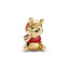 Charm Winnie Puuh Bär 14 Karat Vergoldet