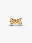 Besos Schrift Charm 14 Karat Vergoldung