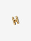 Buchstabe H Alphabet-Mini-Charm 14 Karat Vergoldung