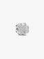 Strukturiertes Kleeblatt Mini-Charm Sterling-Silber