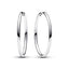 Ohrringe Creolen Für Charms Silber 40 mm