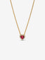 Elevated Heart Necklace 14 Karat Vergoldung