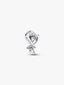 Tulpe Offen gearbeitetes Charm Sterling-Silber
