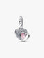 Beautiful Mother Doppelter Charm-Anhänger Sterling-Silber