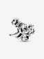 Goofy Offen gearbeiteter Charm Sterling-Silber
