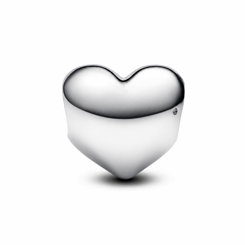 Charm Be Love Gravierbares Herz Mini Silber