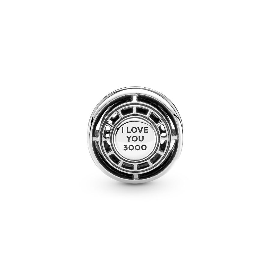 Charm The Avengers Iron Man Arc-Reaktor Silber