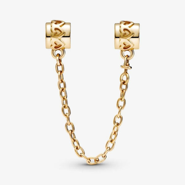 759519C00 Komfortkette Herzen 14k Gelbgold