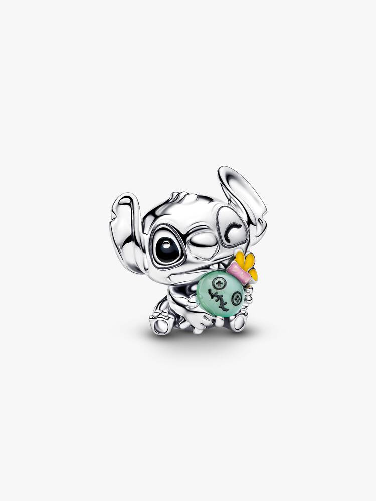 Stitch und Scrump Charm Sterling-Silber Hauptbild