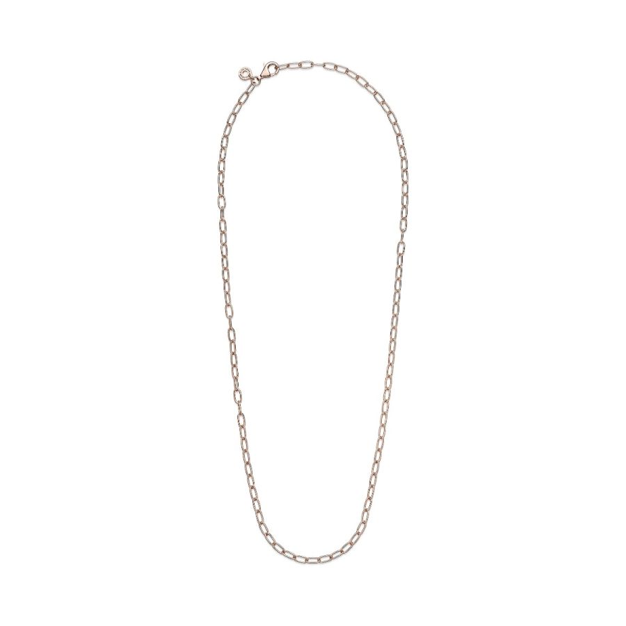 389410C00 Gliederhalskette 14k Rosé Vergoldet 50 cm