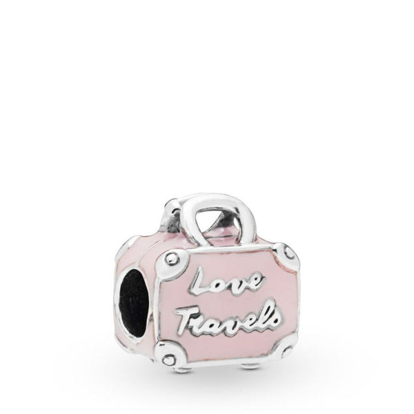Charm Pink Travel Bag Sterling-Silber