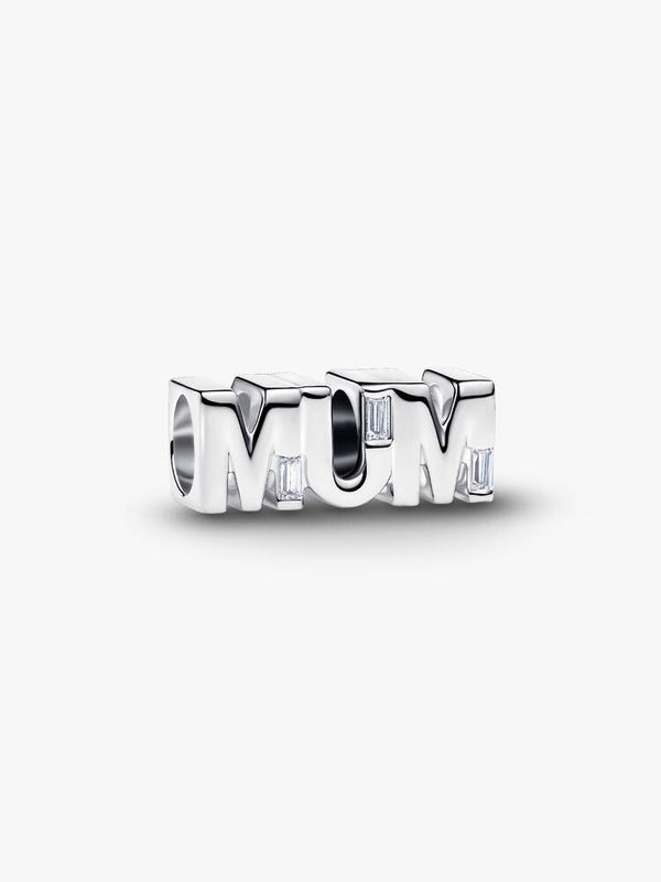 Wendbares Mum-Charm Sterling-Silber