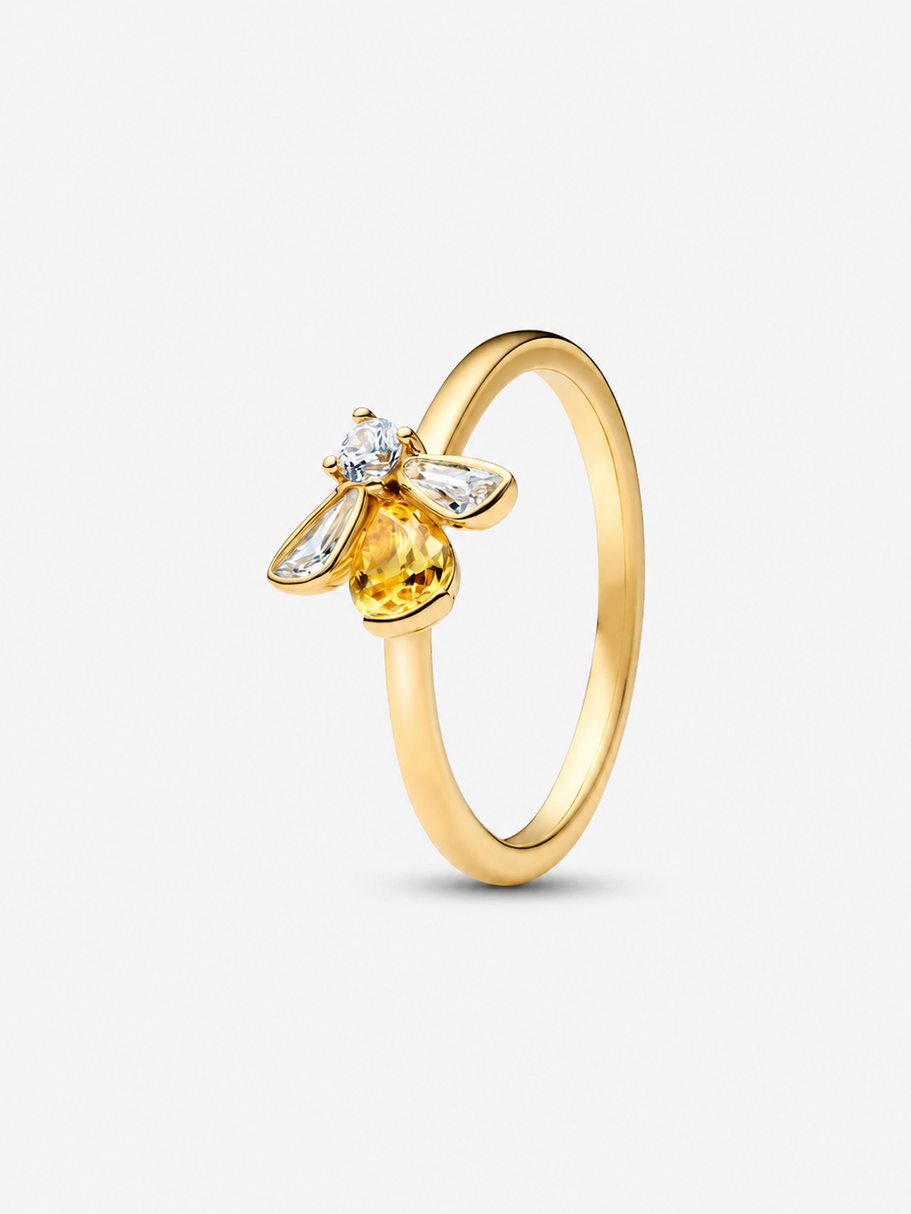 Honigbiene Ring 14 Karat Vergoldung