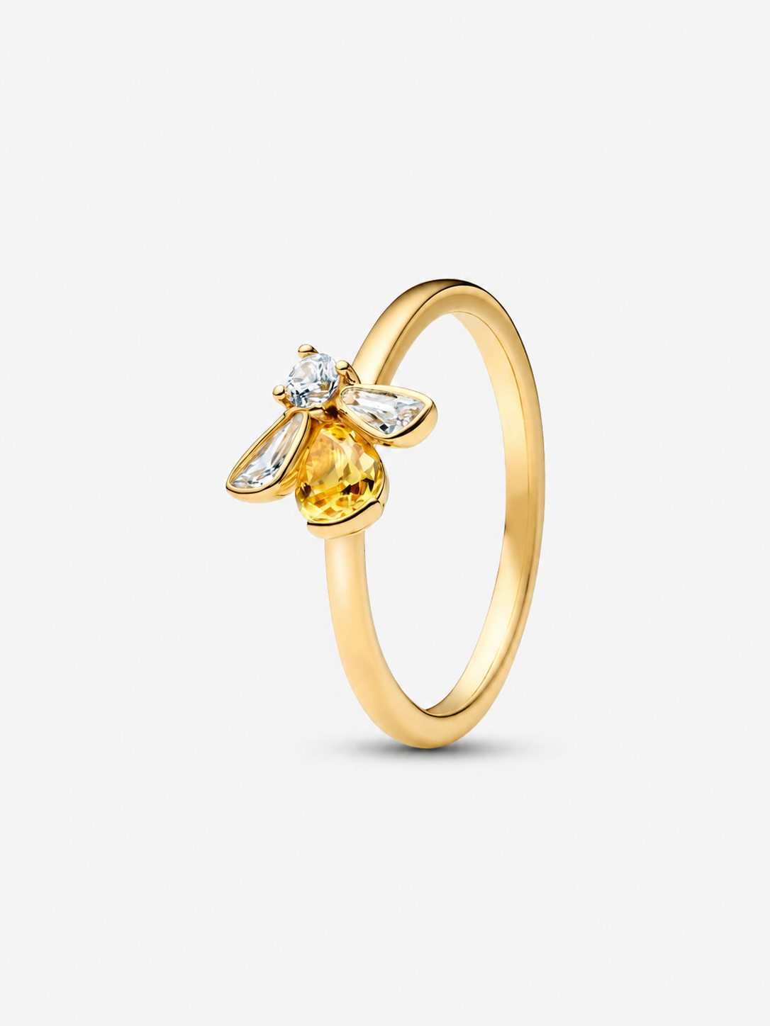 Honigbiene Ring 14 Karat Vergoldung