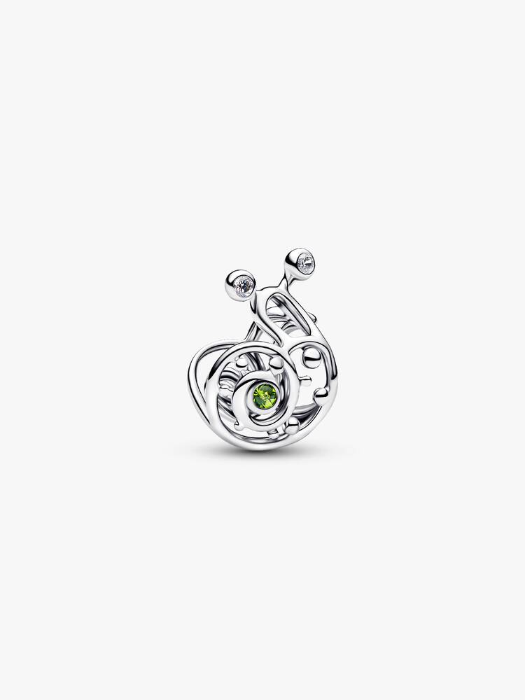 Schnecke Offen gearbeitetes Charm Sterling-Silber Hauptbild