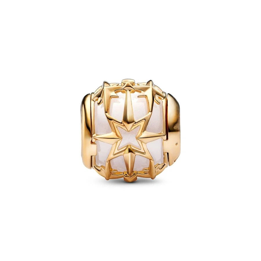 Charm Planet Venus Open Work Zirkonia Vergoldet Hauptbild