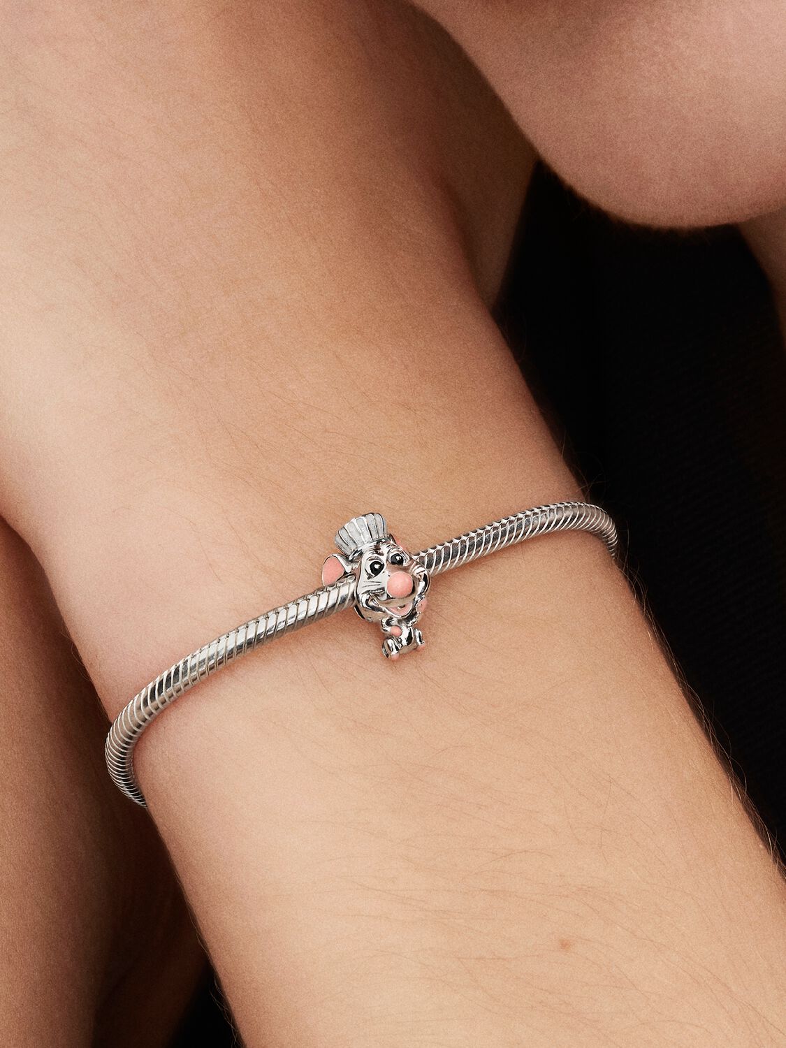 Pixar Ratatouille Remy Charm Sterling-Silber