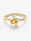 Honigbiene Ring 14 Karat Vergoldung