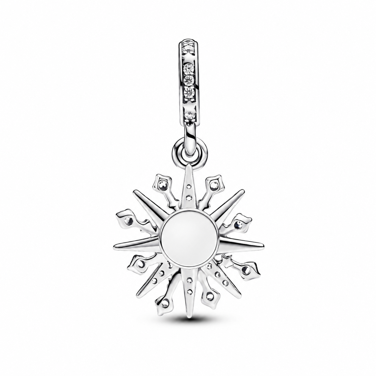 Charm-Anhänger Funkelndes Feuerwerk Sterling-Silber