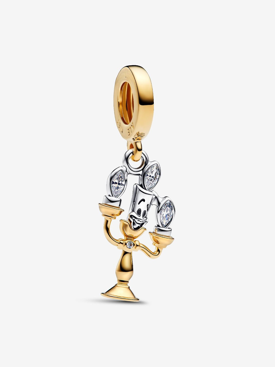 Die Schöne und das Biest Lumiere Charm-Anhänger Sterling-Silber, 14 Karat Vergoldung Hauptbild