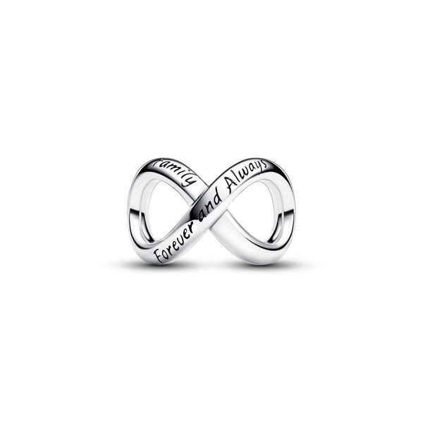 Charm Für Immer & Ewig Unendlichkeit Sterling-Silber