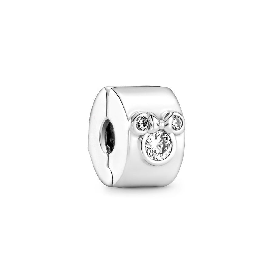 Clip-Charm Micky Maus & Minnie Maus Sterling-Silber