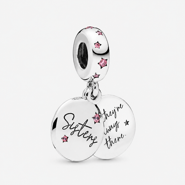 Charm-Anhänger Forever Sisters Sterling-Silber