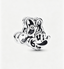 Minnie Maus Offen gearbeitetes Charm Sterling-Silber