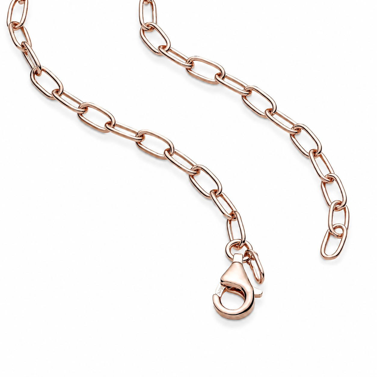 389410C00 Gliederhalskette 14k Rosé Vergoldet 50 cm Zweitbild