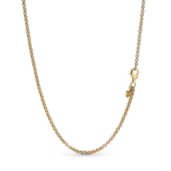 369260C00 Halskette Rolokette 14k Vergoldet 60 cm