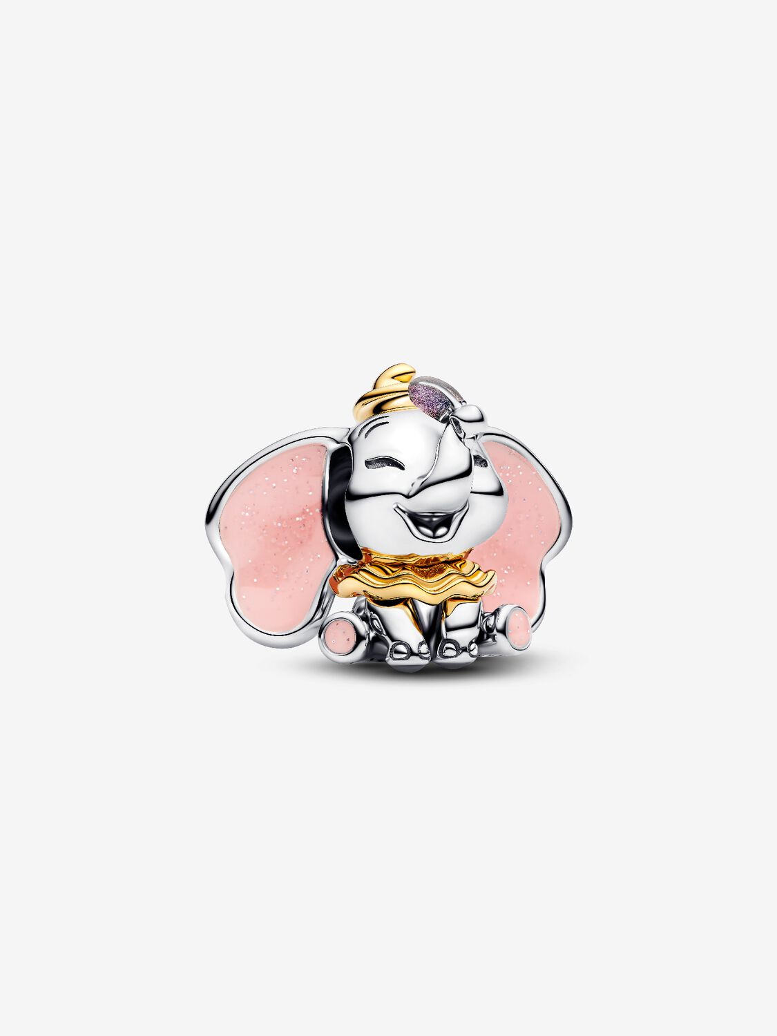 Dumbo Charm Sterling-Silber, 14 Karat Vergoldung Hauptbild