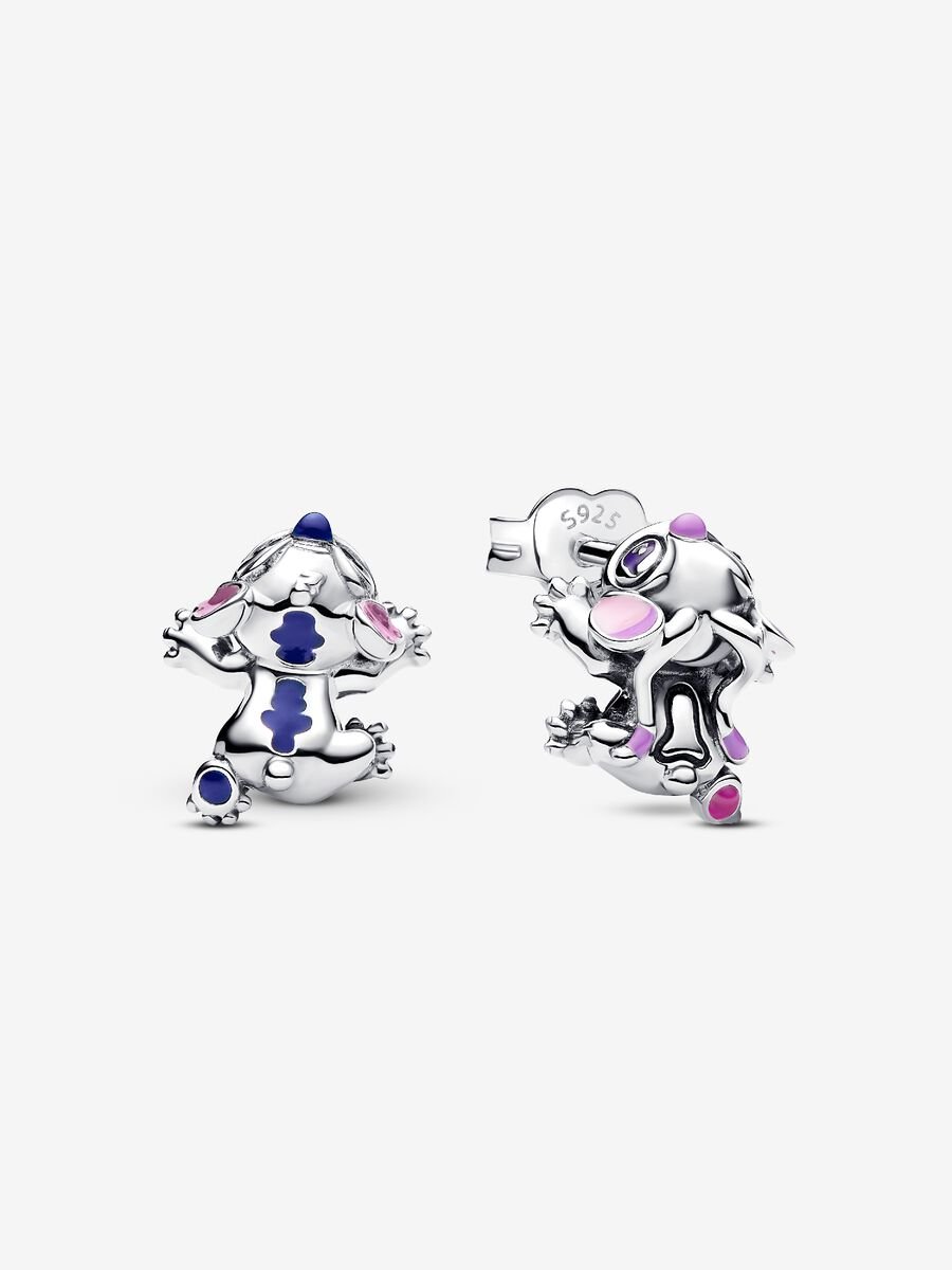 Stitch & Angel Ohrstecker Sterling-Silber