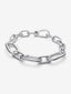 Auffälliges Gliederketten-Armband Sterling-Silber