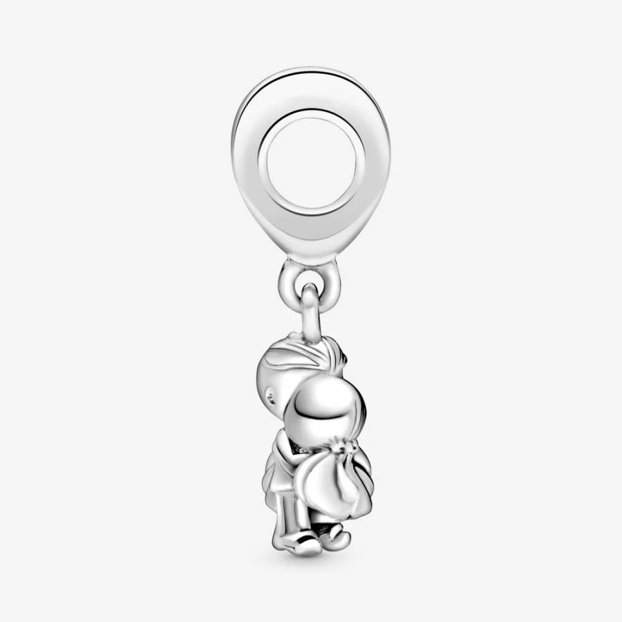 Charm-Anhänger Verheiratetes Paar Silber