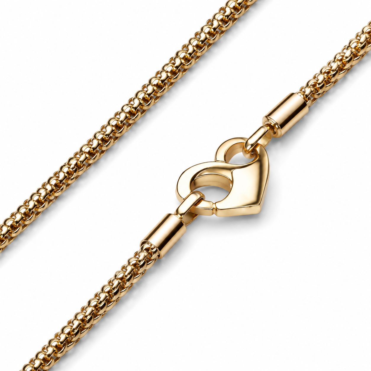 362451C00 Halskette Moments Studded Chain Vergoldet 45 cm