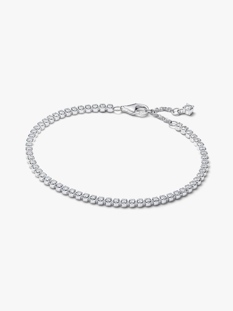 Funkelndes Tennisarmband Sterling-Silber Hauptbild