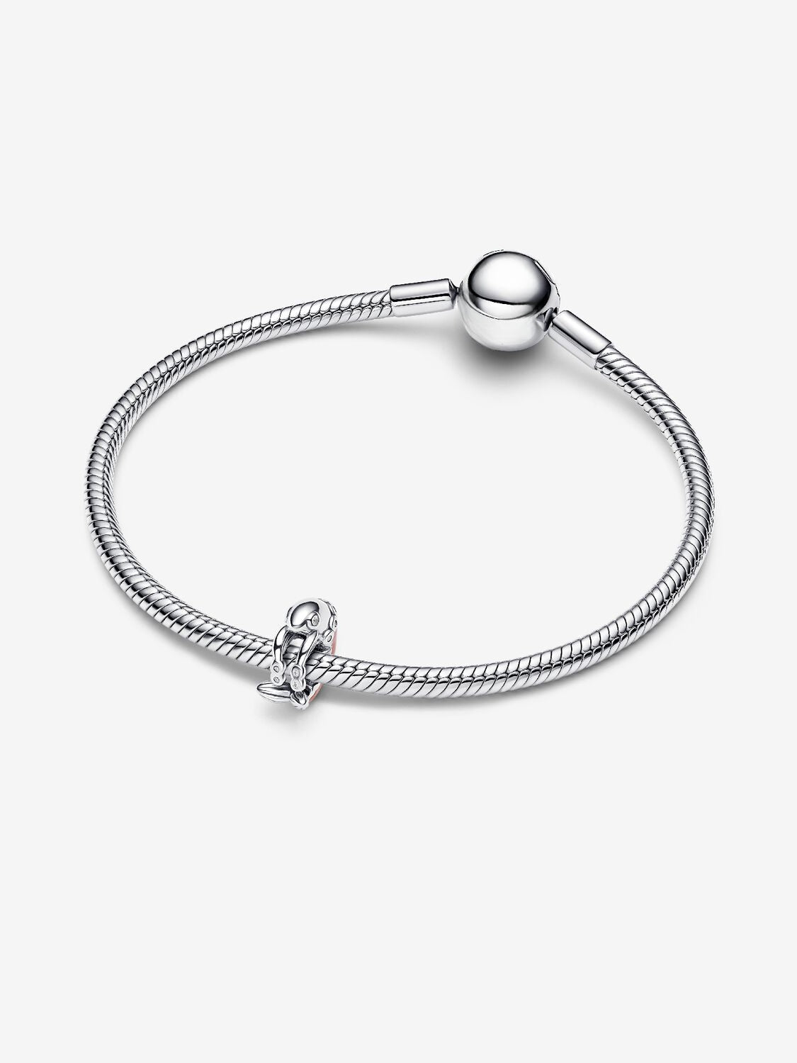 Garnelen Charm Sterling-Silber