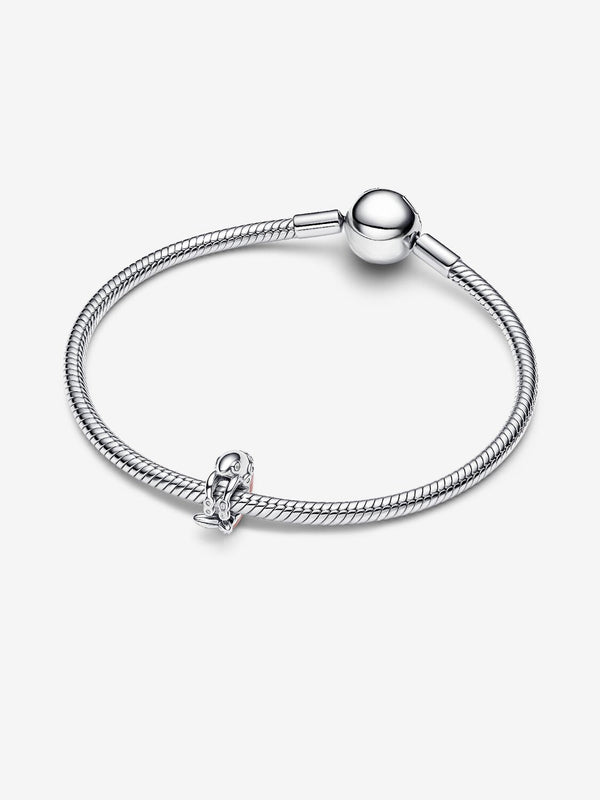 Garnelen Charm Sterling-Silber