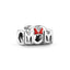 Charm Minnie Maus Schleife Mum Sterling-Silber