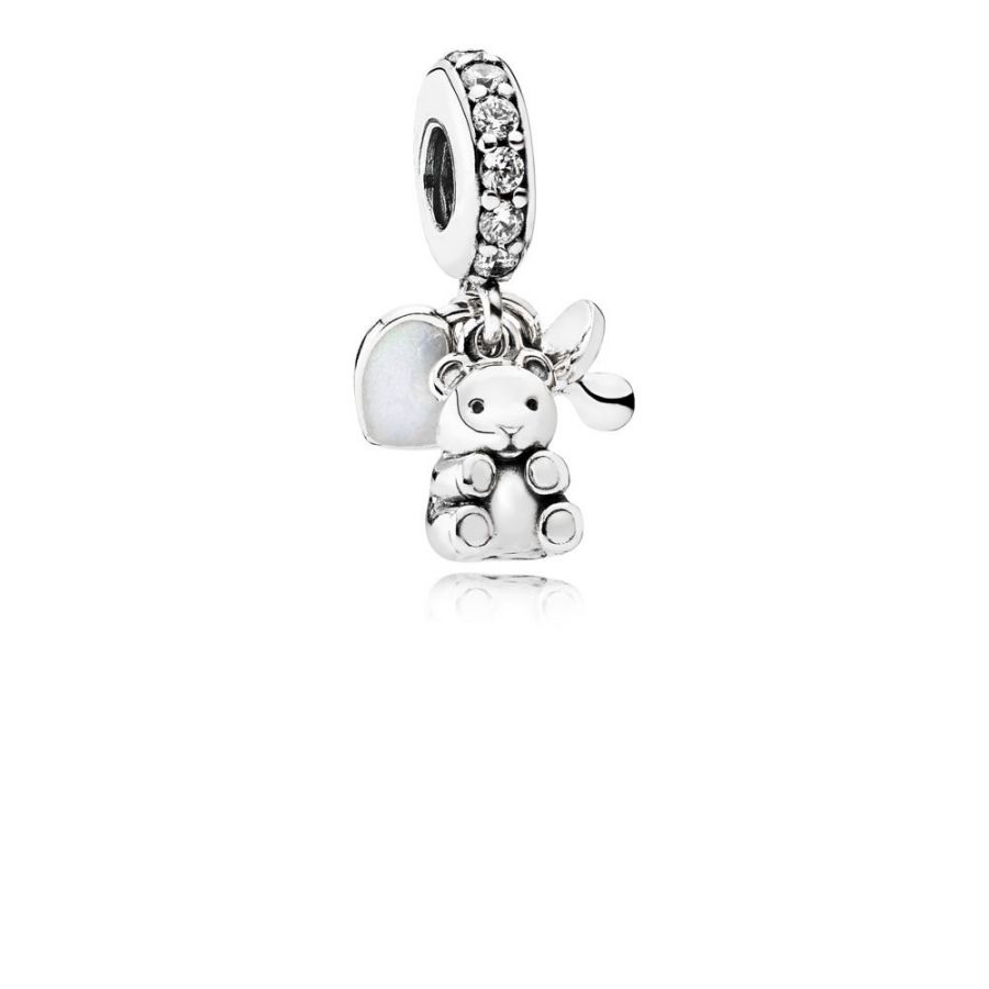 Charm-Anhänger Baby Teddybär Sterling Silber Hauptbild