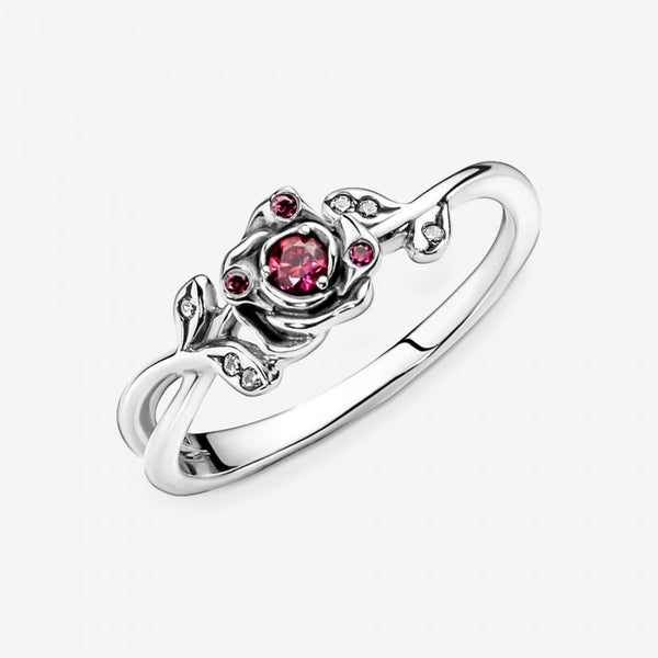 Ring Die Schöne und Das Biest Rose Silber