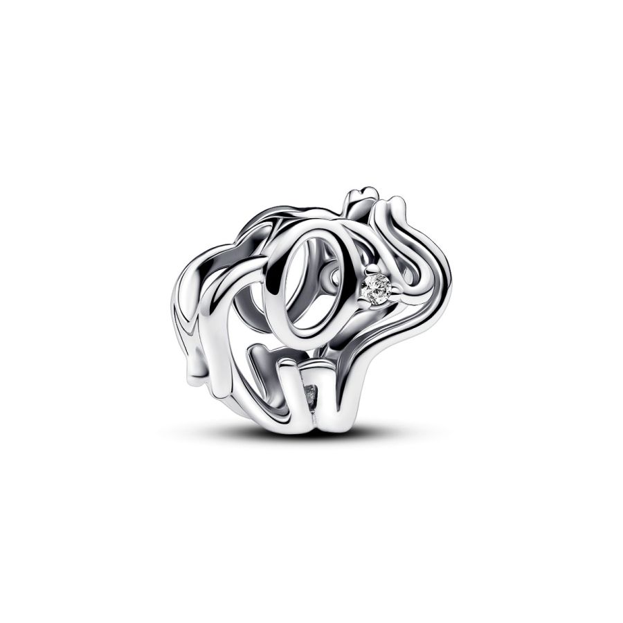Charm Elefant Zirkonia Sterling-Silber Hauptbild
