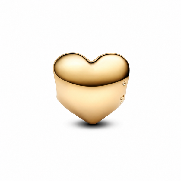 Charm Be Love Gravierbares Herz Vergoldet