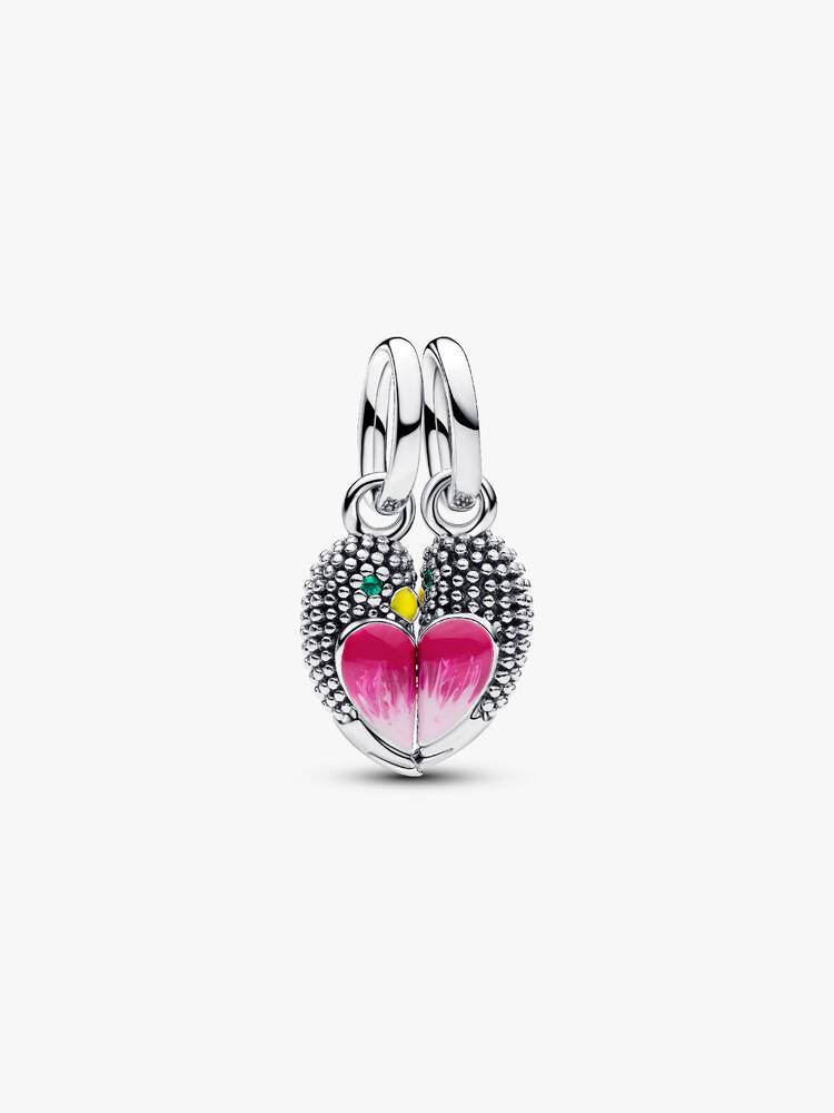 Turteltauben Charm-Anhänger Sterling-Silber