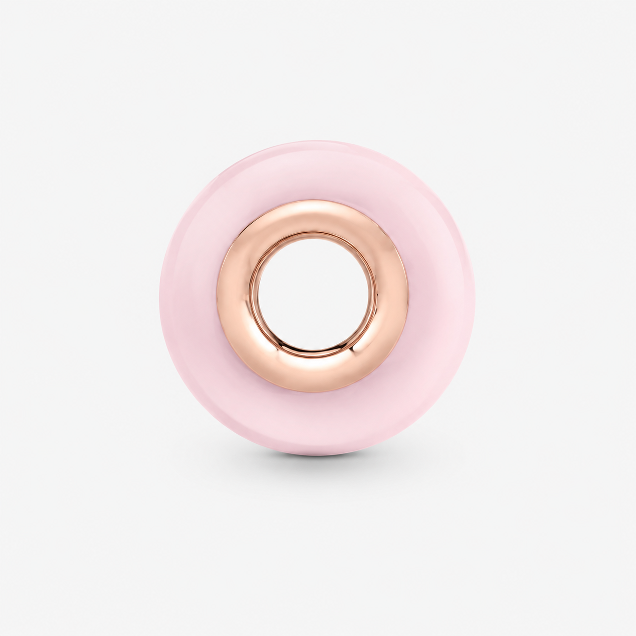 Rose 789421C00 Charm Murano-Glas Rosafarben Zweitbild