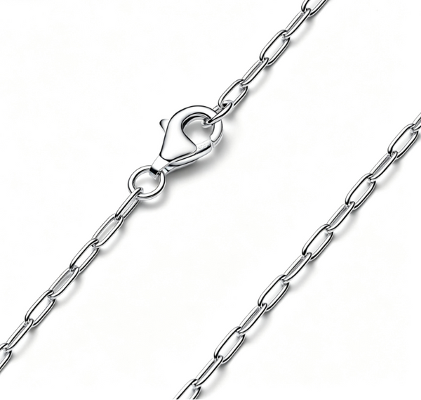 Gliederhalskette Verlängert Sterling-Silber 70 cm 393416C00