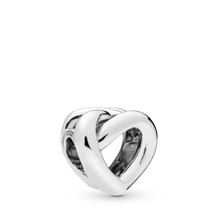 Charm Knotted Hearts Sterling-Silber Hauptbild