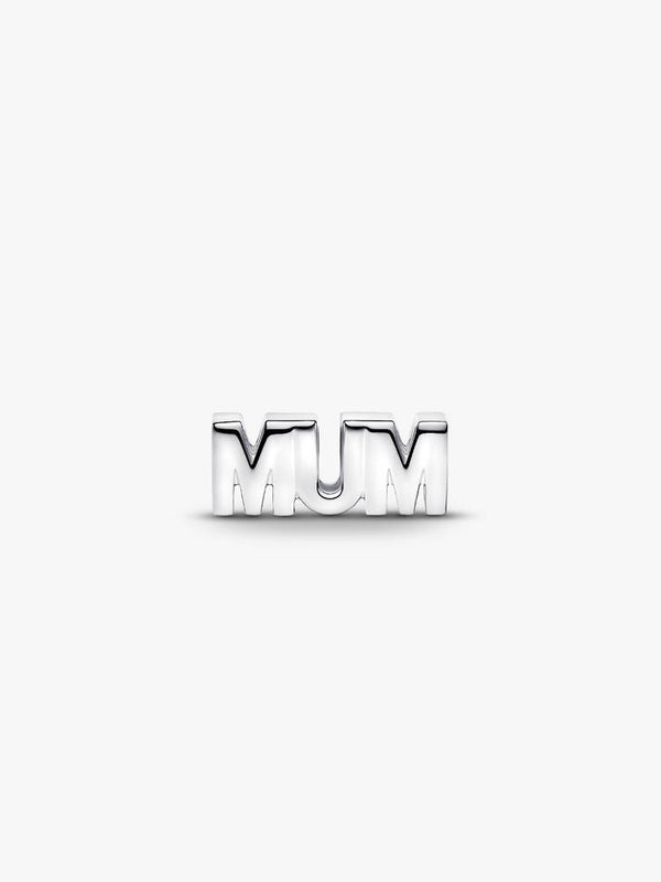 Wendbares Mum-Charm Sterling-Silber