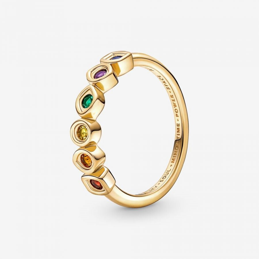 Ring The Avengers Infinity Steine 14k Vergoldet